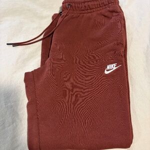 Nike Sportswear Essential Women's Fleece Pants Small Brown